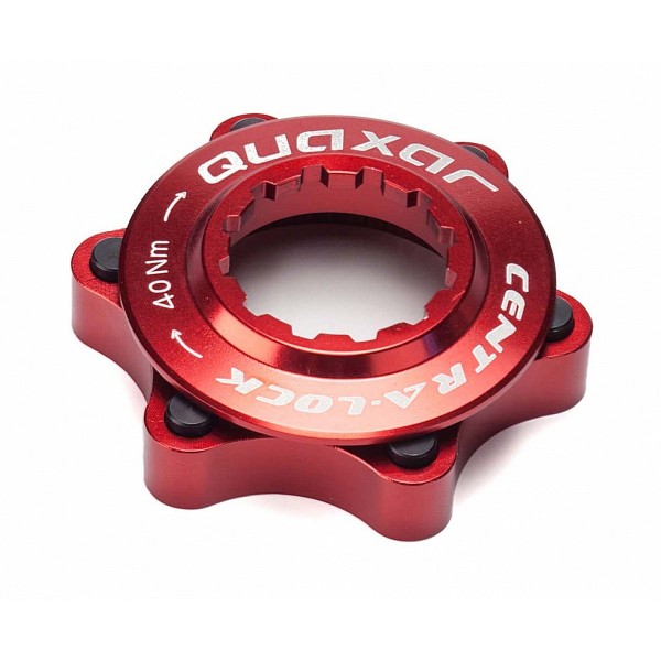 Adaptateur de disque centerlock rouge - 1