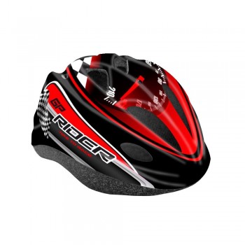 Casque gp-rider junior rouge - taille unique (52/56cm) - 1