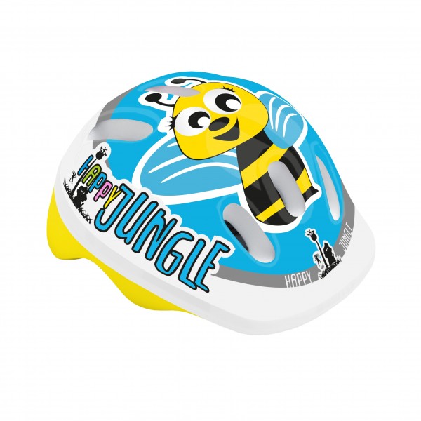 Casco baby happy jungle martina azzurro - taglia xs (44/48cm) - 1 - Caschi - 