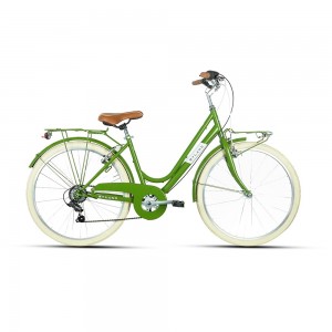 Bicicletta city Dosso 26.1 verde 26" Taglia L 46 - 1 - City - 8059796060189