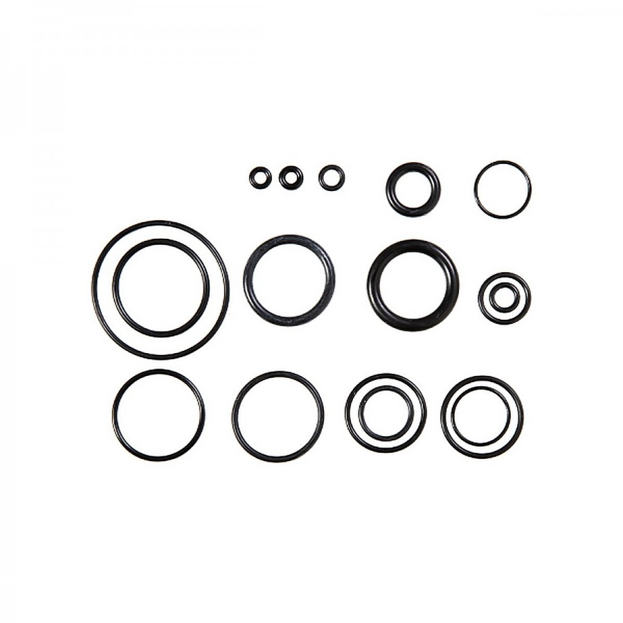 Fox micro brain shock damper kit o-ring set 1 set - nbr/black - 1