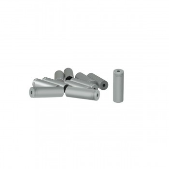 Capiguaina cambio 4mm alluminio 100pz - alluminio silver - 1 - Tutti i prodotti - 8059796062329