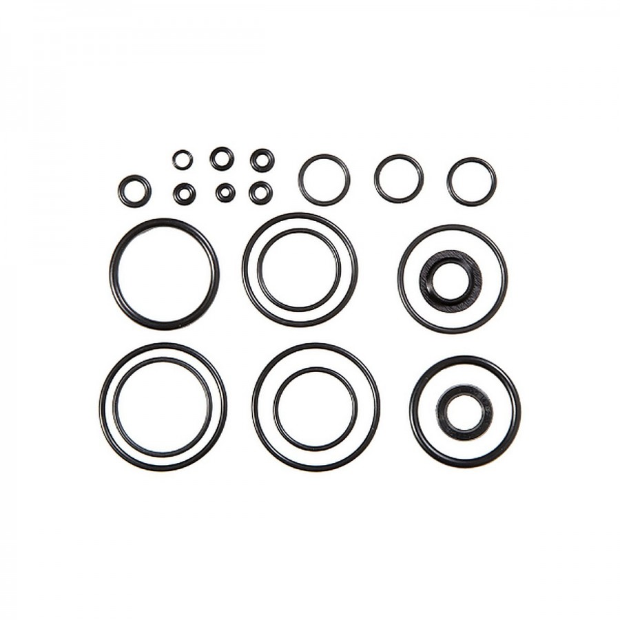 Fox dhx2 rebuild damper kit 21+ 1 set - nbr/black - 1