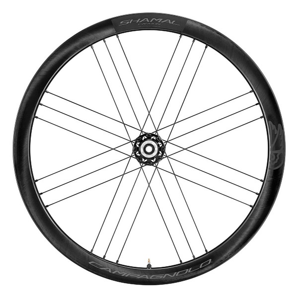 Coppia ruote shamal carbon c21 tubeless ready 2-way fit disc - campagnolo n3w (con adattatore 12v incluso) center lock afs - 1 -