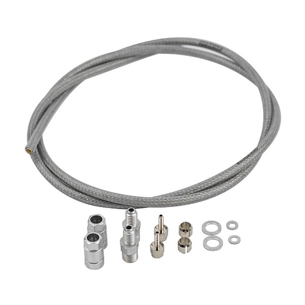 Kit tubo acciaio/kevlar grigio ø5mm - incas 2.0/f.i.r.s.t. - 1 - Tutti i prodotti - 8059307531252