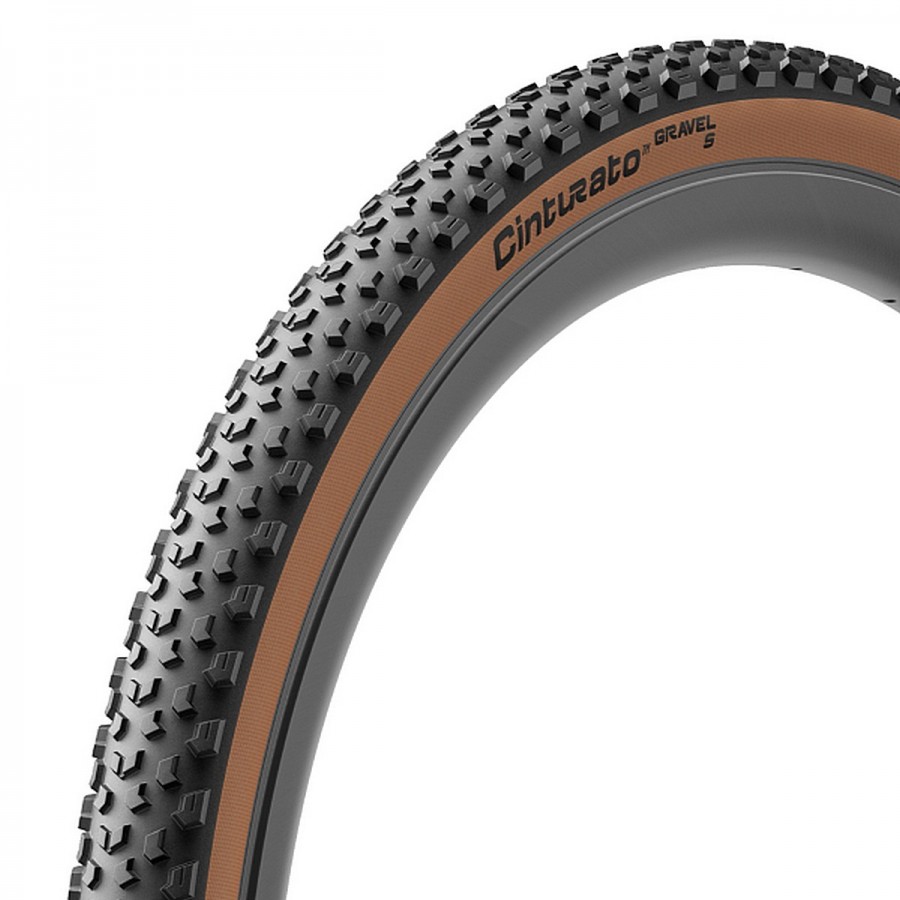 Copertone cinturato gravel s - 650bx50 nero marrone (classic) techwall gravel - 1