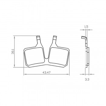 Pastiglie freno magura mt5 unita - organica e-bike 1 set - 1 - Tutti i prodotti - 8059796062909