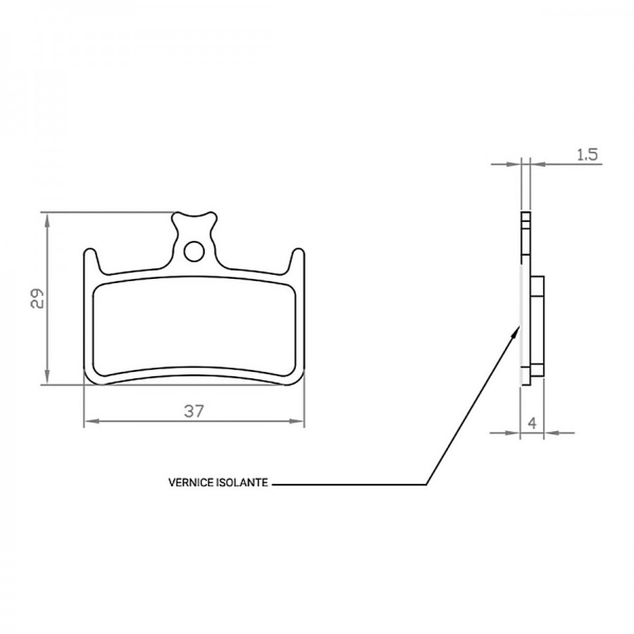 Pastiglie freno hope e4 - organica e-bike 1 set - 1 - Tutti i prodotti - 8059796062954