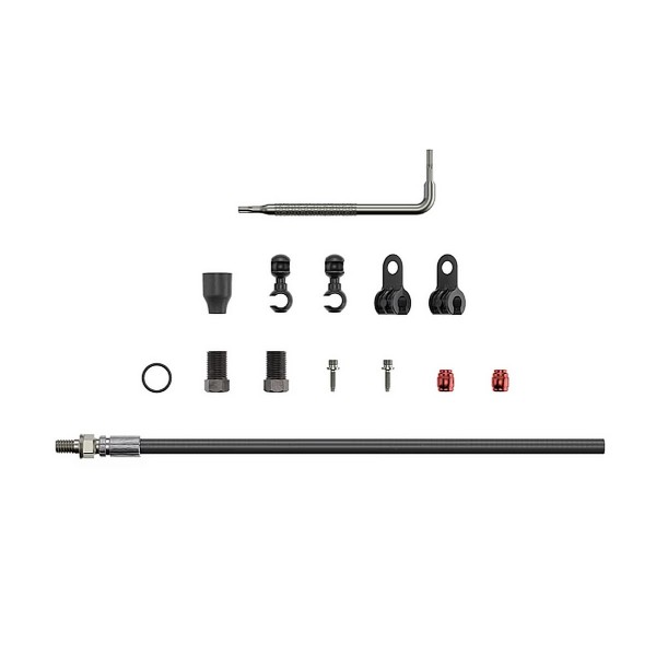 Tubo olio filettato inline crimp per  elixir 5 / 7 / 9 / r / cr / x0 guide r/ rs / rsc (a1) db5  level tl - 1