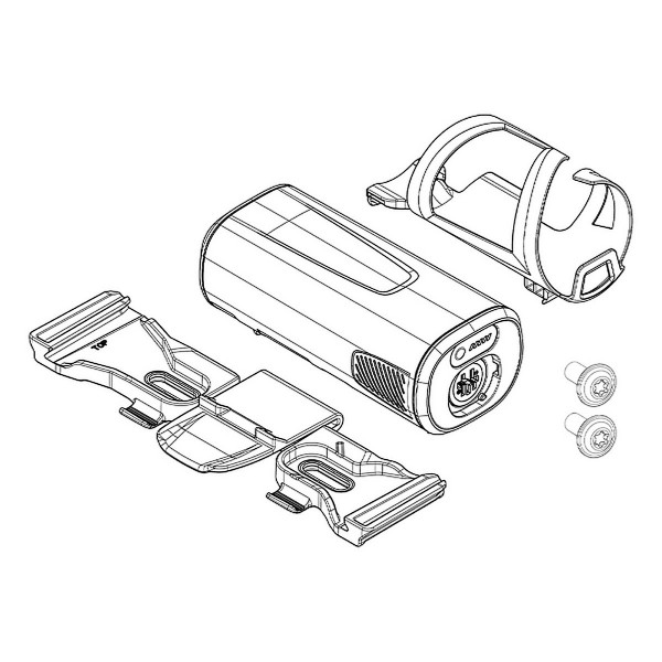 Batteria range extender powermore attacco al portaborraccia - 250wh - 1