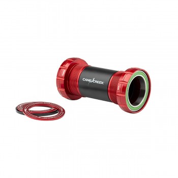 Boîtier de pédalier mtb hellbender 70 bsa filetage anglais pour pivot 28.9mm dub - rouge - 1