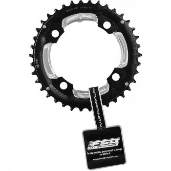 Plateau vtt estampillé 104x38t shim / sram 10v noir wb265 - 1