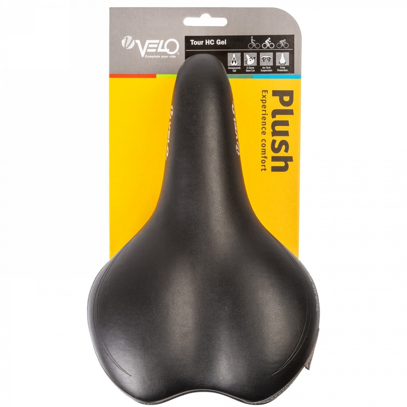 selle velo plush, tour hc gel, honeycomb gel très doux, seulement 463, carte - 5