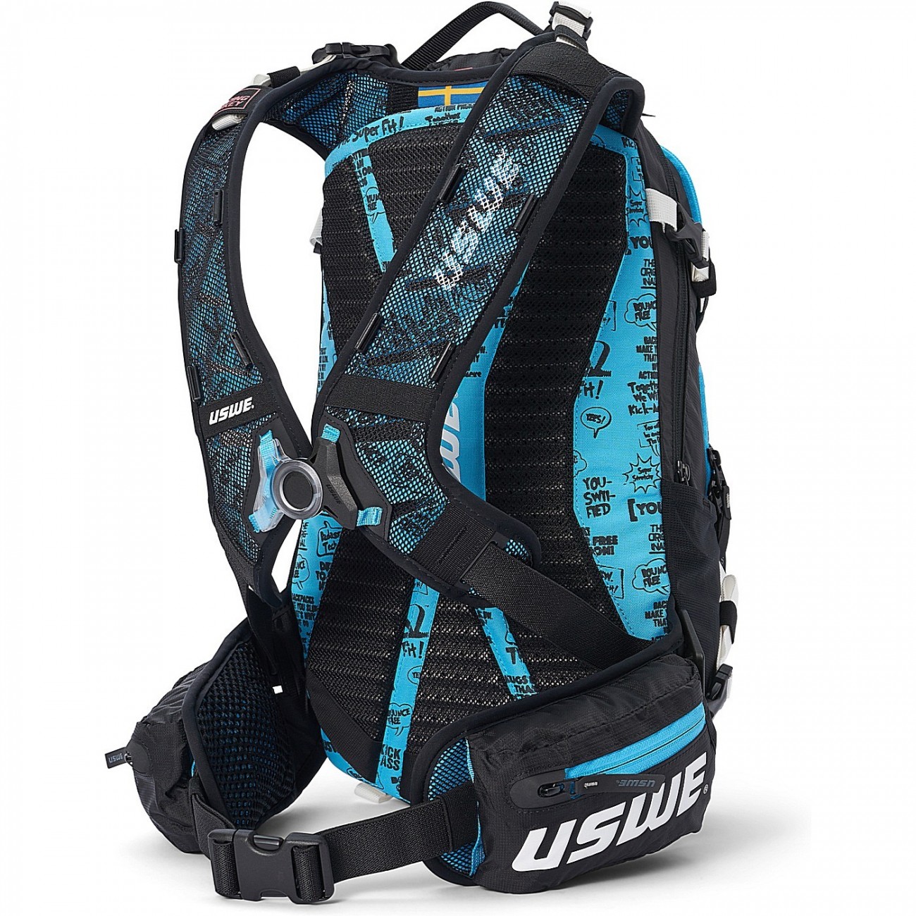 Uswe rucksack flow 25 25 liter blau - 3