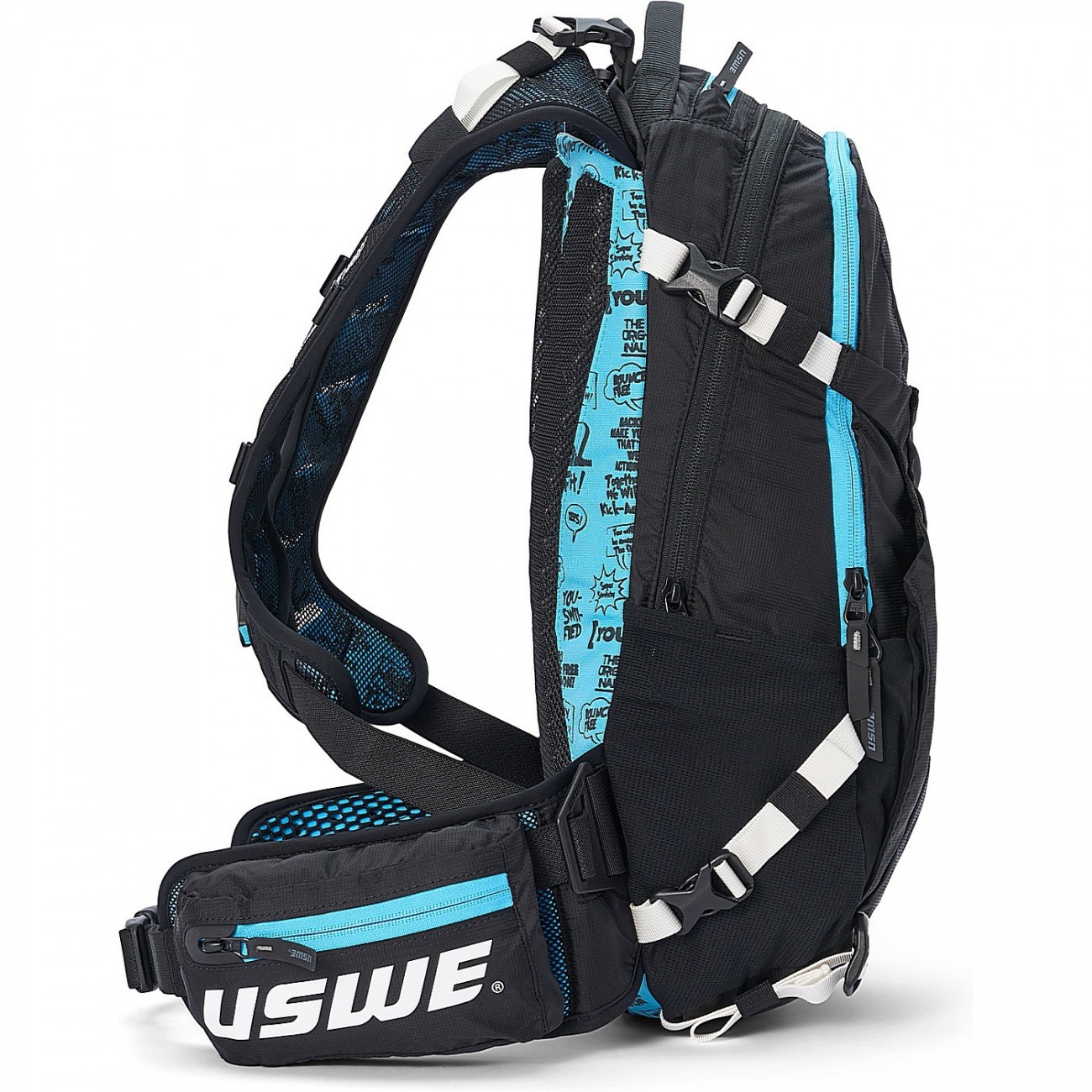 Uswe sac à dos flow 25 25 litres bleu - 10