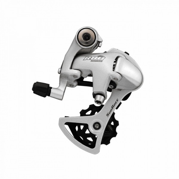 Corsa 8s derailleur short cage in aluminum 36 teeth silver - 1