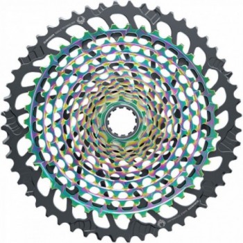 Sram kassette xg-1299 10-52t 12-fach rainbow (oilslick) - 1