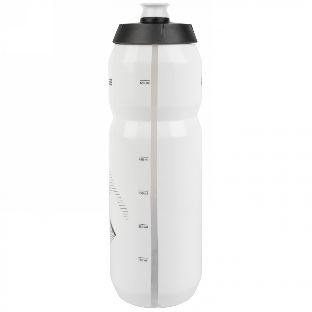 Borraccia m-wave, plastica, 750 ml, bianco/nero/bianco, su cartoncino - 2 - Borracce - 0887539034238