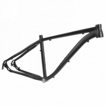 Mtb frame, 29', alu 6061, 19', raw, with disc brake mount and replaceable dropouts - 1