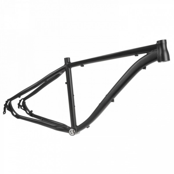 Mtb frame, 29', alu 6061, 19', raw, with disc brake mount and replaceable dropouts - 1