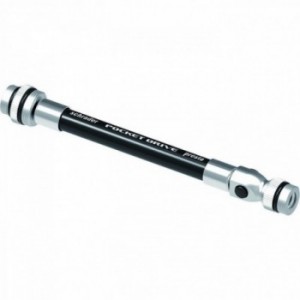 Replacement abs flex hose presta/ shrader for pocket drive mini pump s black/silver - 1