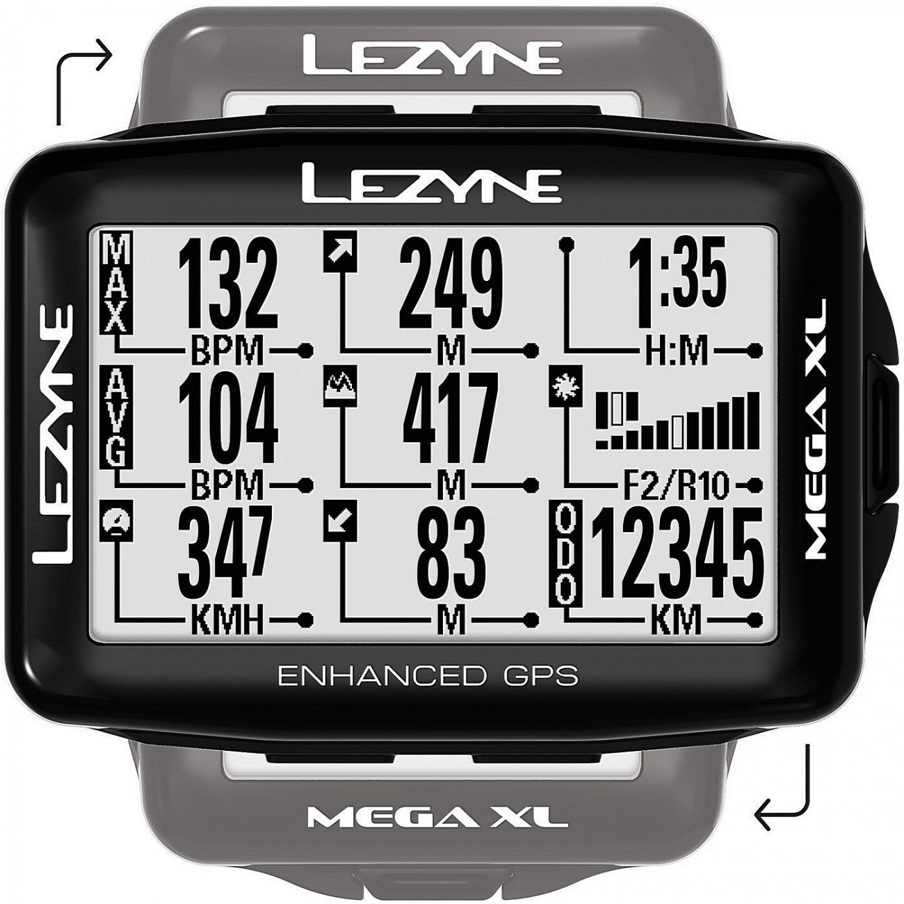 Computer gps lezyne mega xl - 7 - Ciclocomputer - 4712805996940