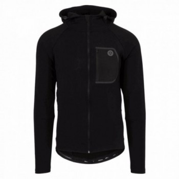 Sudadera mtb hoodie sport dwr hombre negro talla s - 1