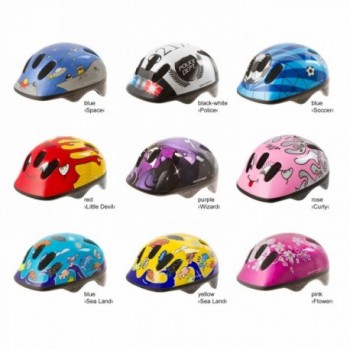 Casco per bambini kid-s, design: smile, taglia s 52 - 57 cm, confezione - 5 - Caschi - 0887539029036