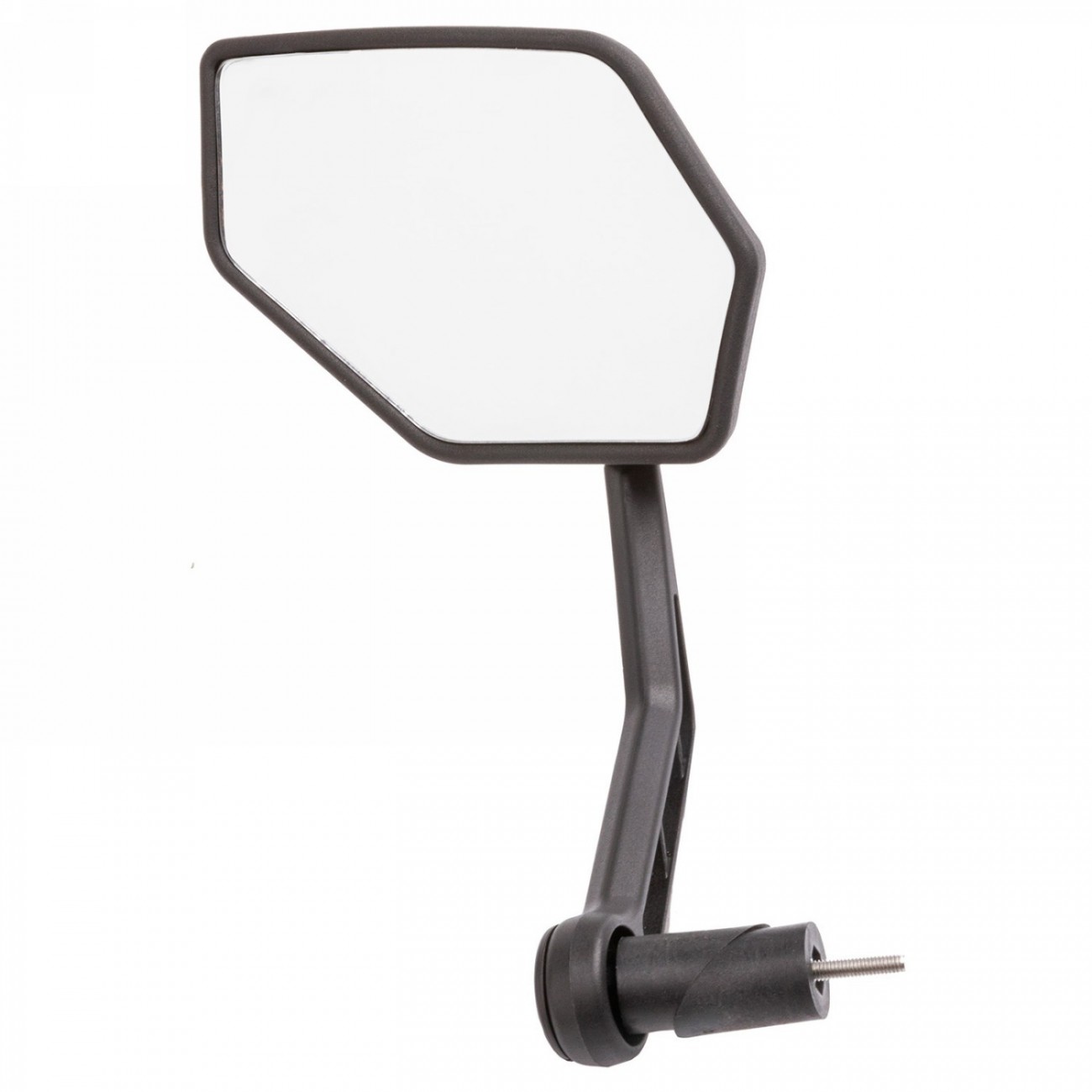 Bicycle mirror m-wave spy space 45, for s-pedelec (s-bike, e-bike), for mounting only on the left in the handlebar end, suitable