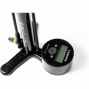 Lezyne floor pump gravel digital drive pro black - 3