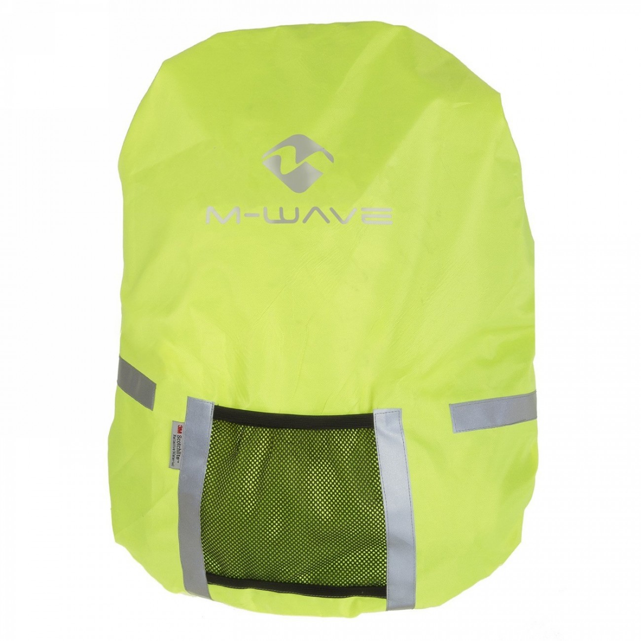 Housse de sac, m-wave 'maastricht protect', pour sacs à dos, paniers, sacoche vr, sacoche à bagages, ..., jaune fluo, sur cart -