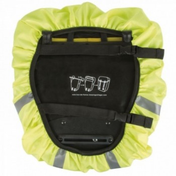 Bag cover, m-wave 'maastricht protect', for backpacks, baskets, vr bag, luggage bag, ..., neon yellow, on card - 5