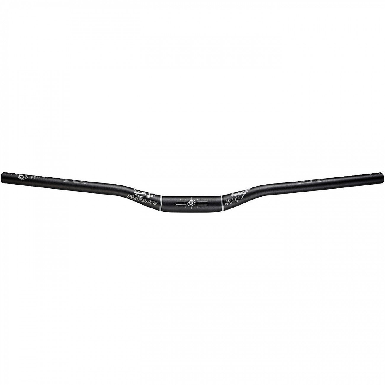 Reverse handlebar e-element 800mm ø35/25mm black-grey - 1