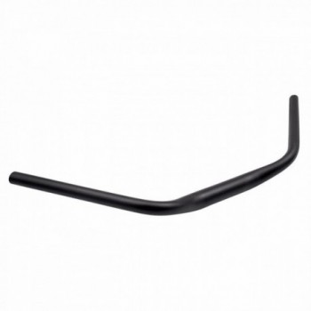 City e-bike guidon 31,8 mm x 660 mm en aluminium noir - 1