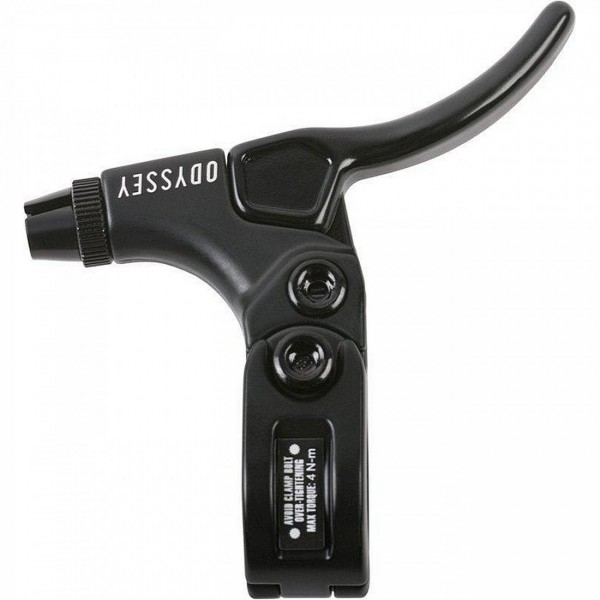 Brake lever monolever short lf hinged black - 1