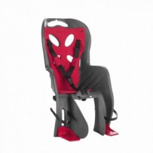 Curioso asiento trasero de lujo rojo/gris - 1