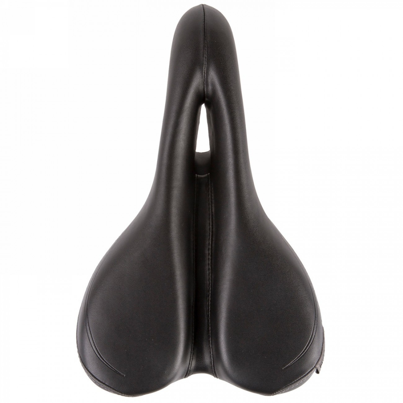 Sella da uomo, velo plush, flex dc m, solo 471 g, senza morsetto, con taglio a V profondo, su scheda - 3 - Selle - 4015493251521