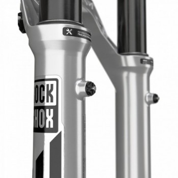 Rockshox pike ultimate rc2 27 5" 120 mm silber disc konisch 37 mm offset 15 x 110 (boost) - 5