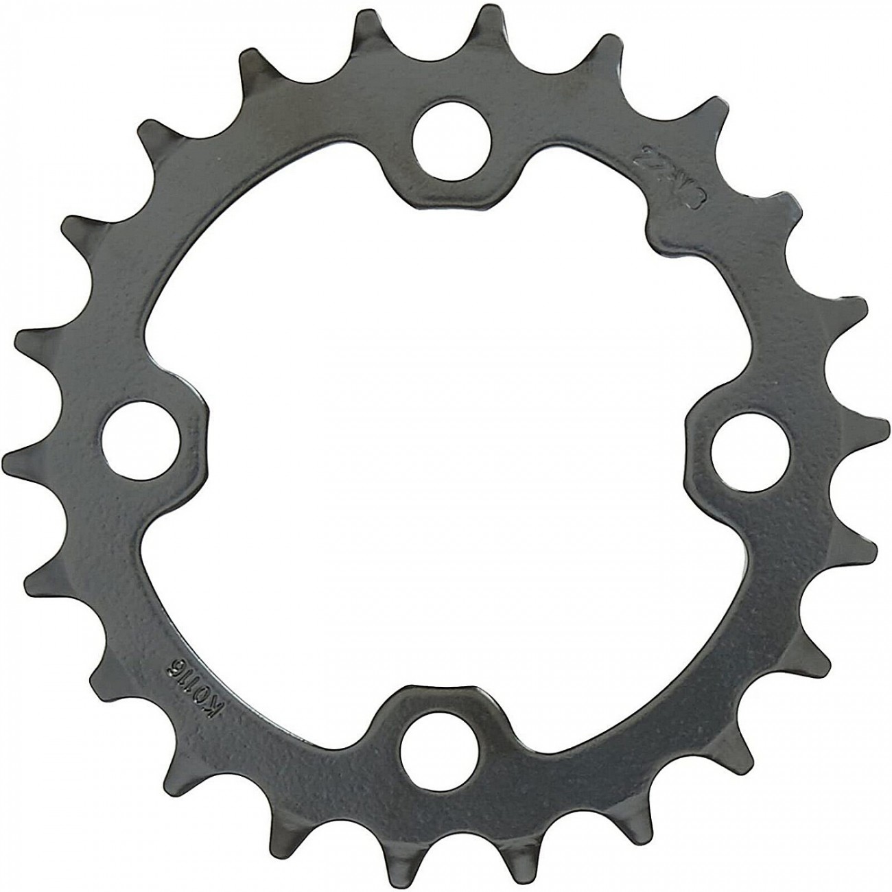 Chain ring mtb 32t 104 v7 steel matteblack - 1