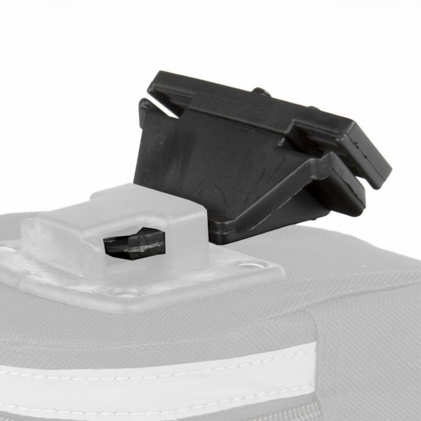 Clip-on holder for bag 122357/122360/122482-8 (only the part that is attached to the saddle rail, incl. bolts and - 1