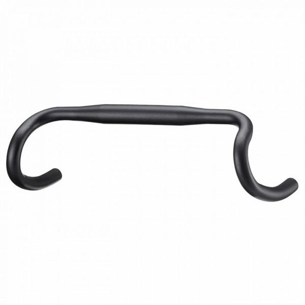 Gravel handlebar 31,8mm x 420mm in aluminum 6061 black - flare: 12° - 1