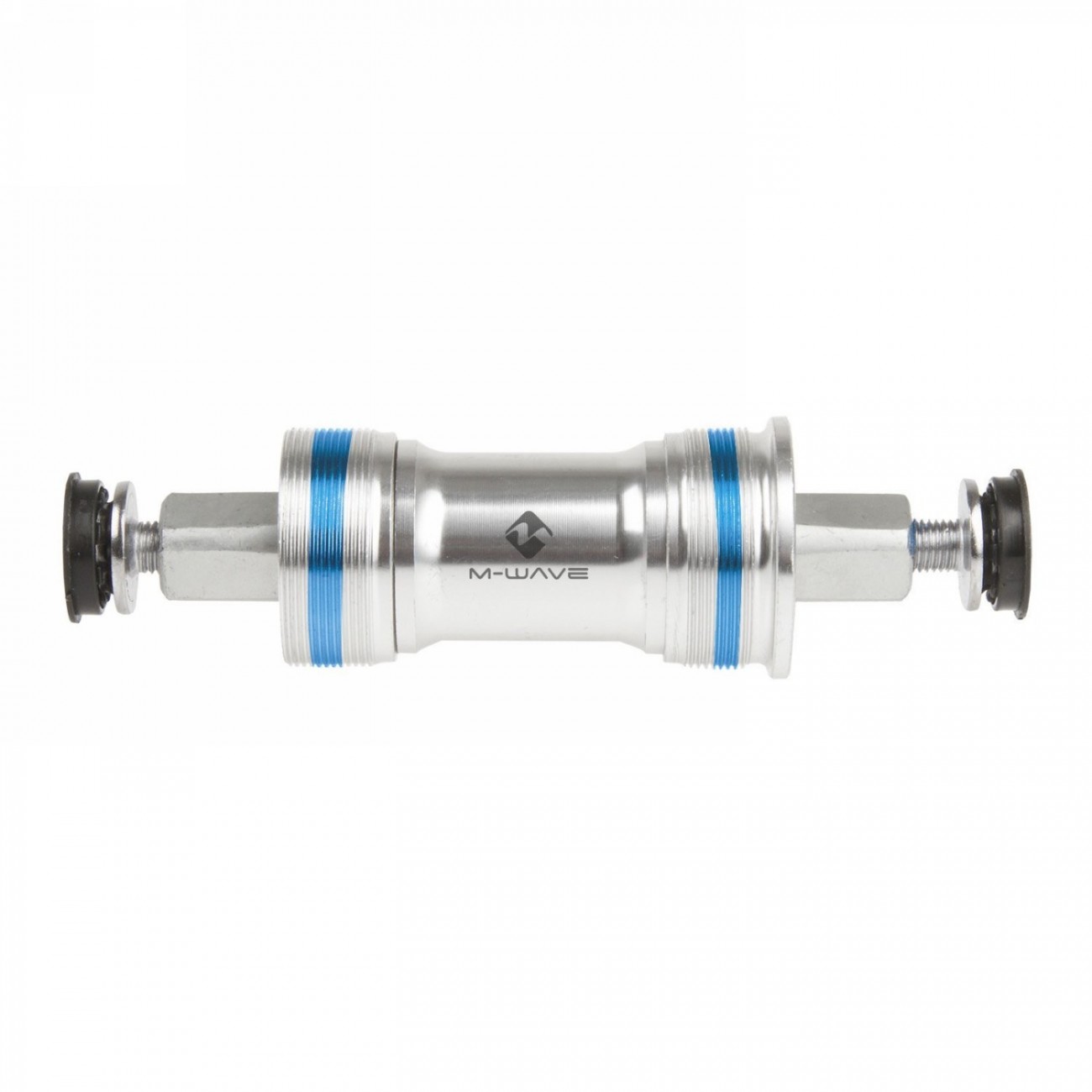 Compact bottom bracket carousel bb bsa sq m-wave, for 68 mm bottom bracket shell, l1: 115 mm, l2 24 mm, suitable for shimano too