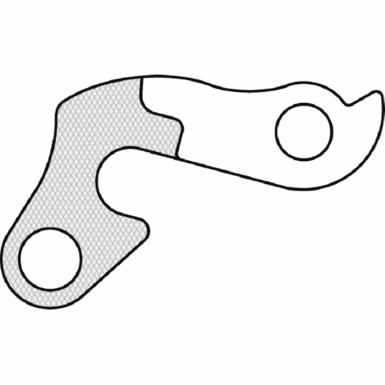 Gh-020 derailleur hanger - 1