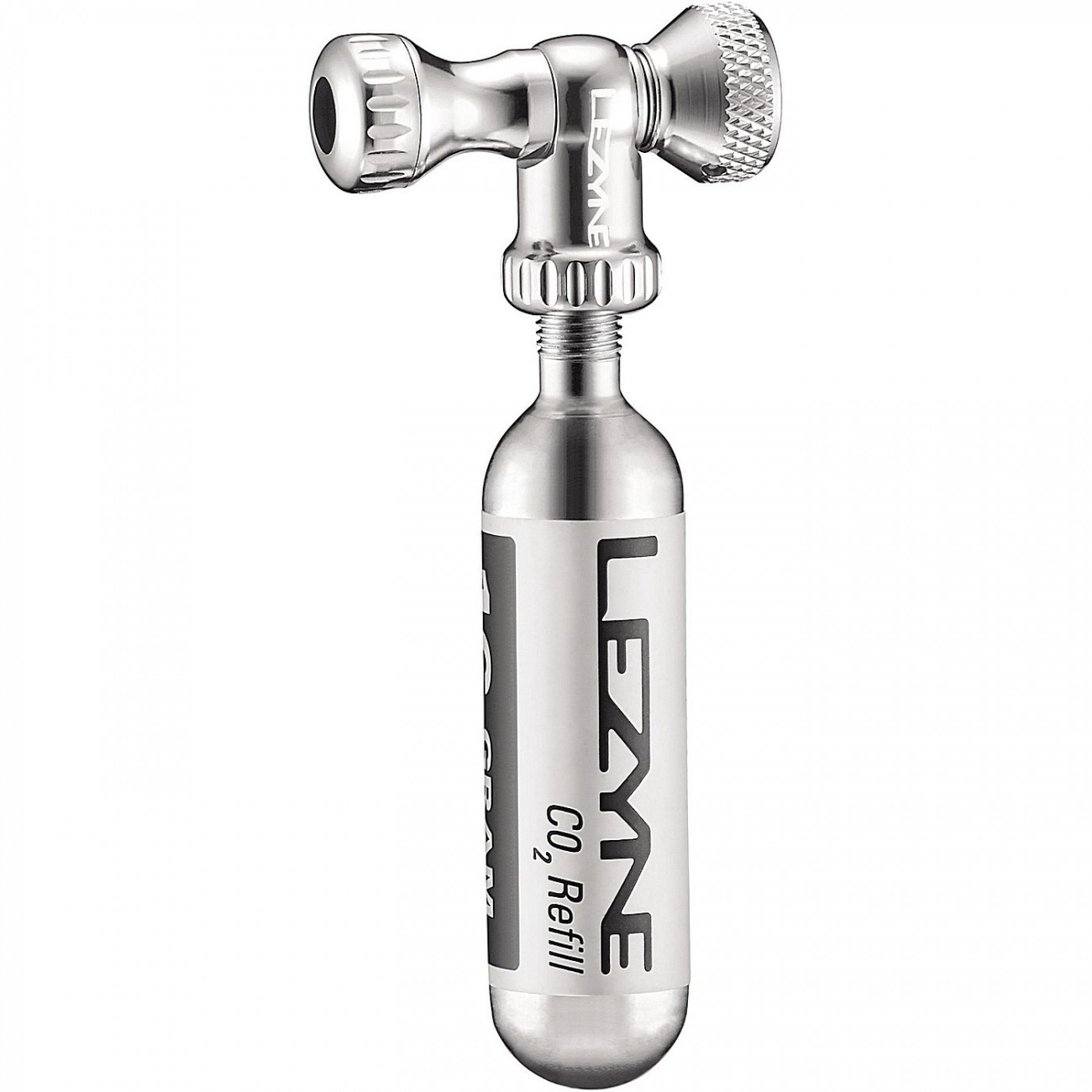 Lezyne co2 pompa controllo drive cnc argento 16g - 1 - Bombolette e dosatori co2 - 4712805982431