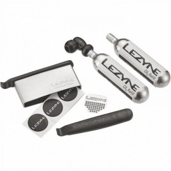 Lezyne twin drive kit co2 and lever kit combo black - 2