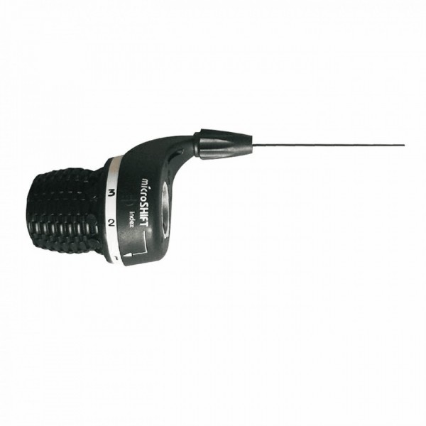 Palanca de cambio izquierda mtb revo 3v indexed negro (pareja) - 1