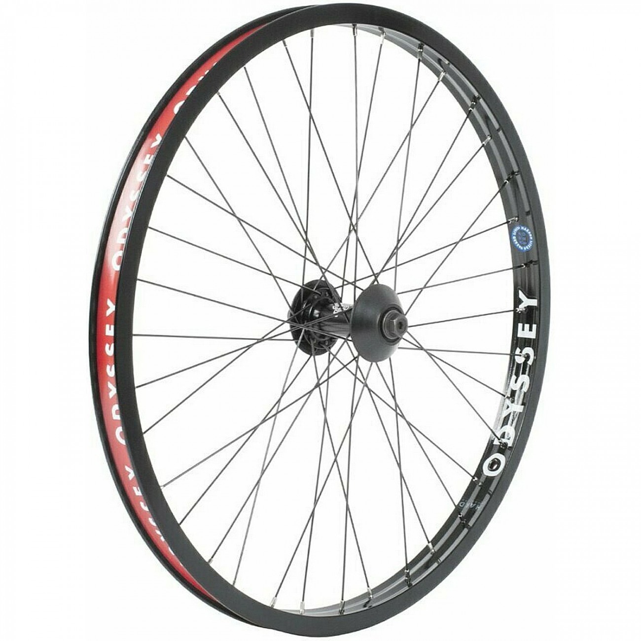 Wheelset hazard lite/c5 24" 36 h front black - 1