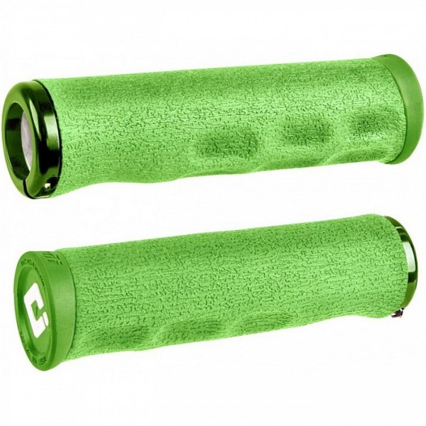 Odi mtb grips dread lock green 130mm tinker juarez signature - 1