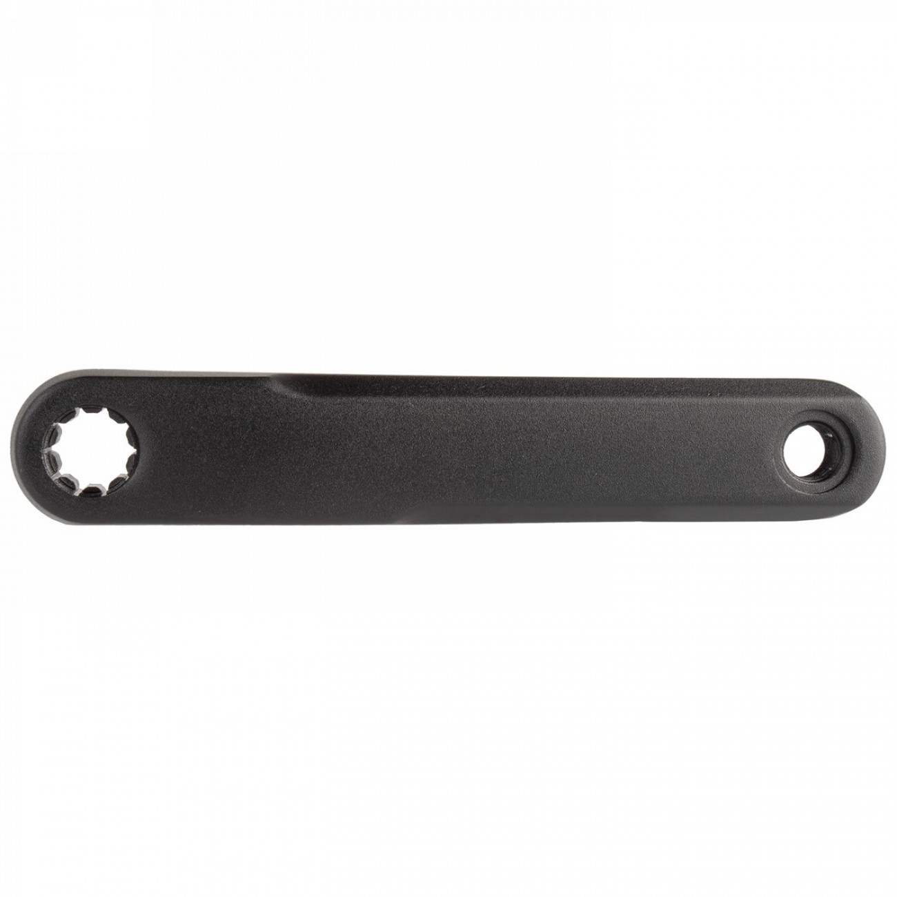 Crank, right, isis mount, for bosch gen 2+4+brose system, aluminium, 175 mm, black anodised, 5 mm offset, with euro hole card - 