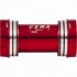 Bb30 for sram gxp w: 68/73 x id: 42 mm stainless steel - red interlock - 2